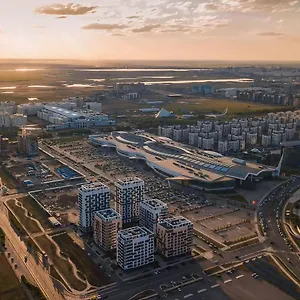 красивая квартира возле Expo, Nexpo City Апартаменты